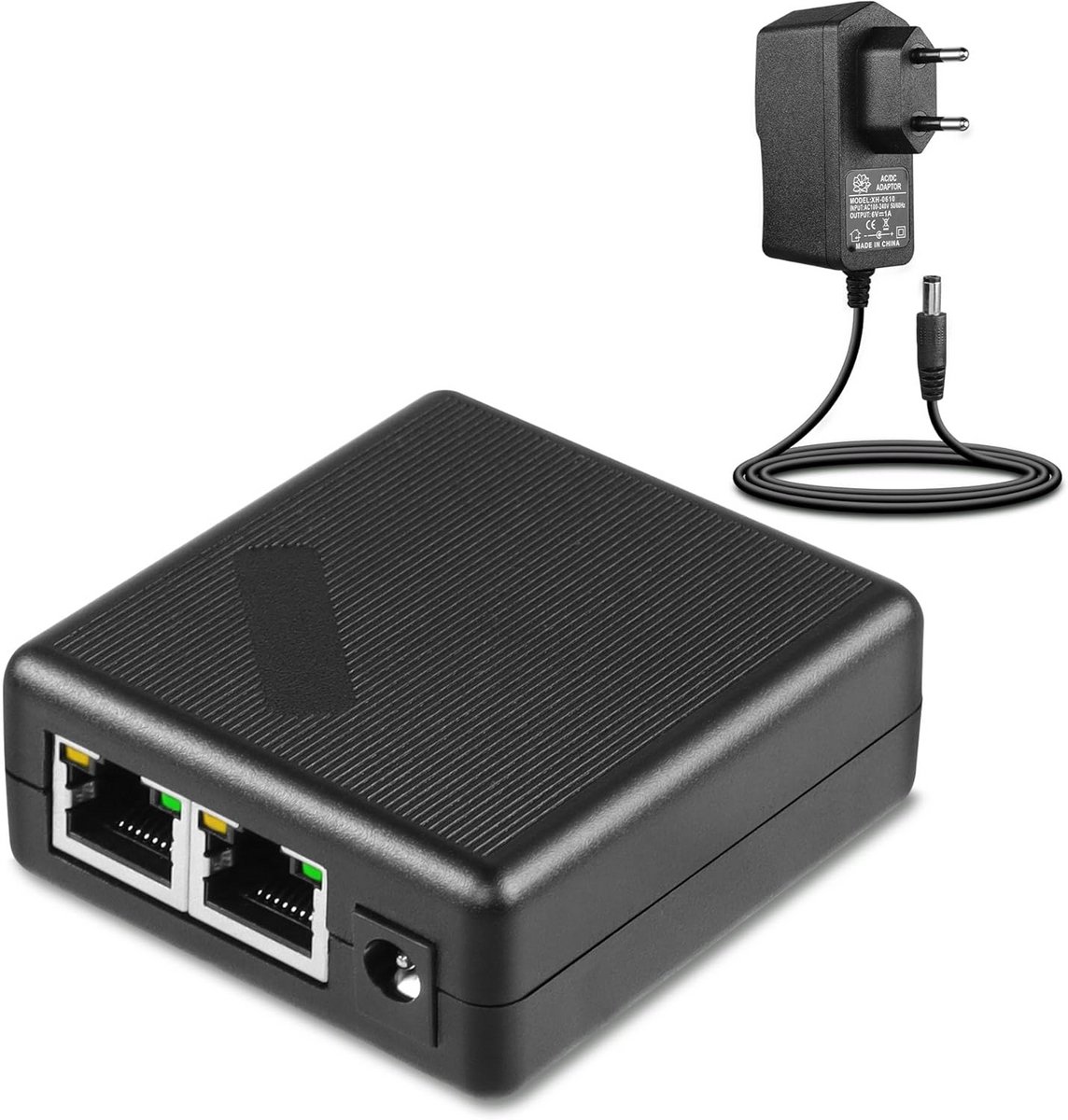 2-poorts Gigabit Ethernet netwerkadapter - RJ45 splitter voor computers, hubs, switches en routers
