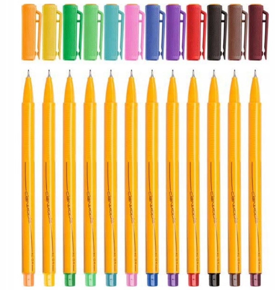 Rystor RC04 Fineliner Bruin 0,4mm - Essentieel Schrijfgerei