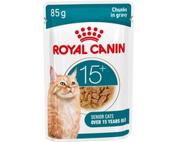 Royal Canin - Kattenvoer Nat Gravy Ageing 15+ - 12 x 85 gr