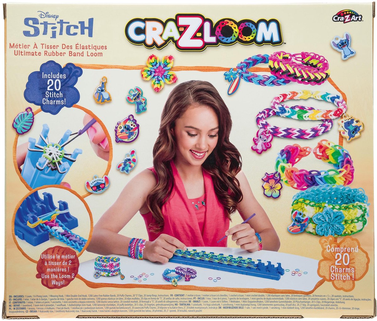 Stitch CraZLoom Ultiem Elastiekjes Weefgetouw — cadeau in Spellen & Speelgoed - foto 6