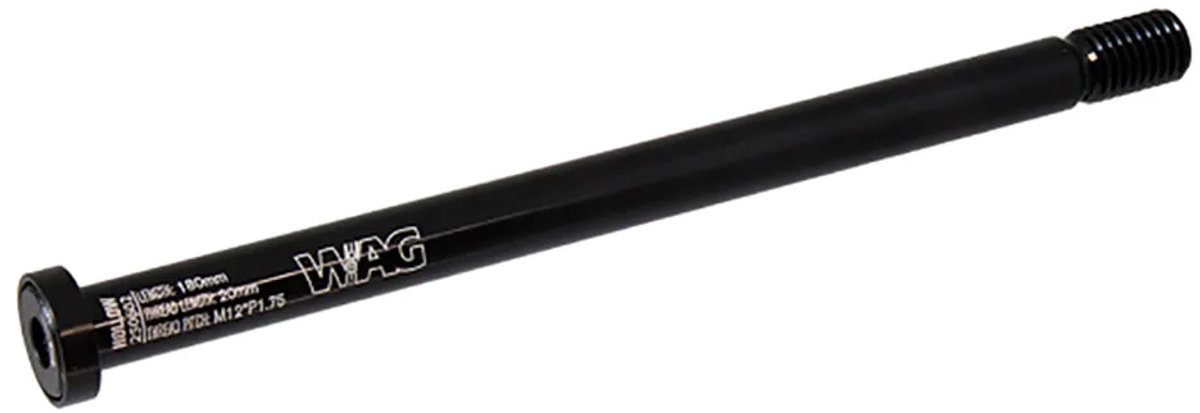 Wag Hollow 12 X 168 Mm 1.75 Achteras Met Steekas Zilver 168 mm