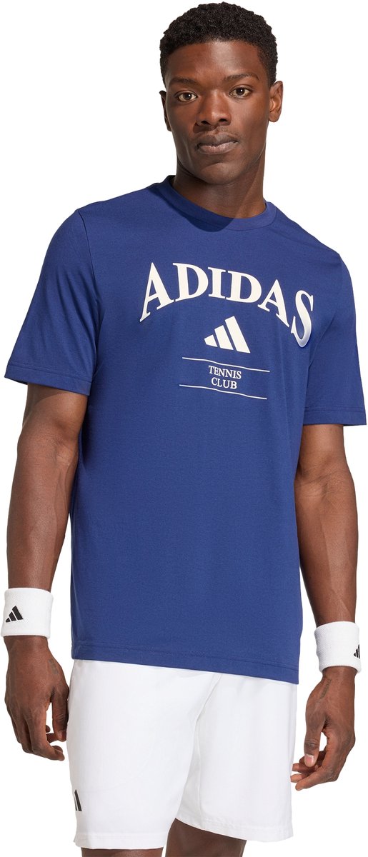 Adidas Performance Adidas Heritage Graphic T-Shirt Heren Blauw