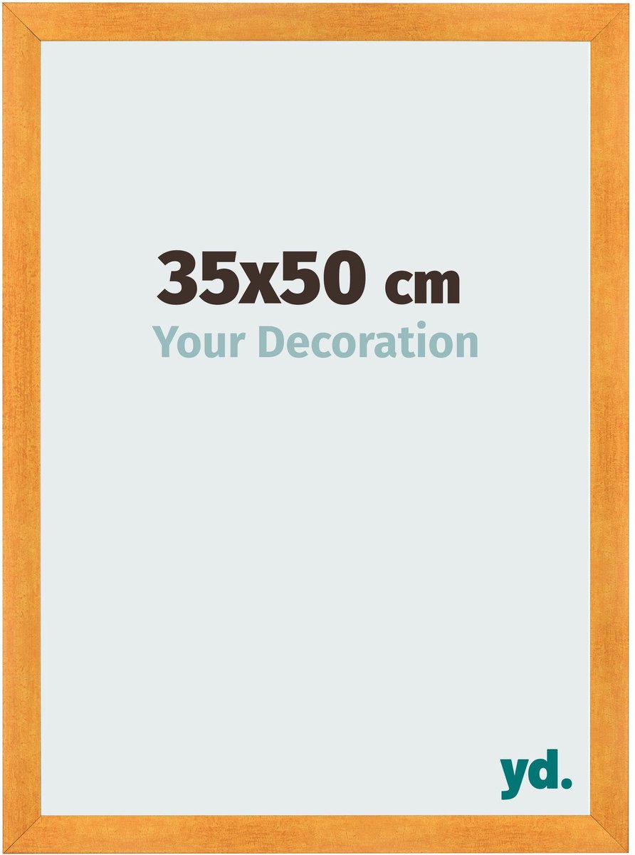 yd. Your Decoration - Fotolijst 35x50 cm - MDF - Oranje - Pisa