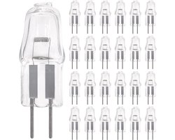 Modee G4 Halogeenlamp 12V - 20W 300lm - Halogeen Lampjes Insteek - Warm Wit Licht - Dimbaar - 25 Halogeenlampen