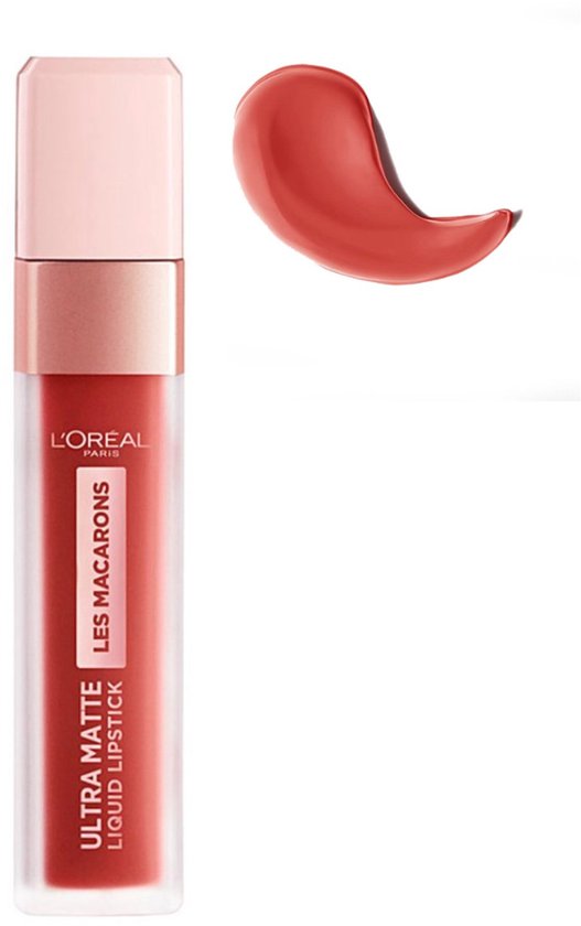 L’Oréal Paris Les Macarons Langhoudende Matte Lipstick - 834 Infinite Spice - Nude - 6,7 ml