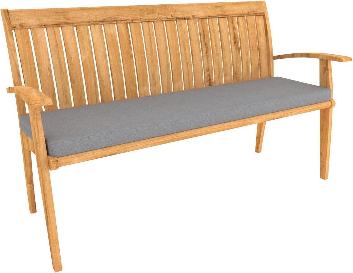 Comfortabel Tuinbankkussen voor Binnen en Buiten (150x50x5 cm) - Dik Zitkussen Patio Sofa