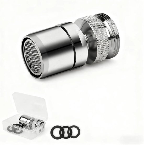 Mondstuk Kraan Beluchter 22mm & Adapter - Universele Perlator voor ...