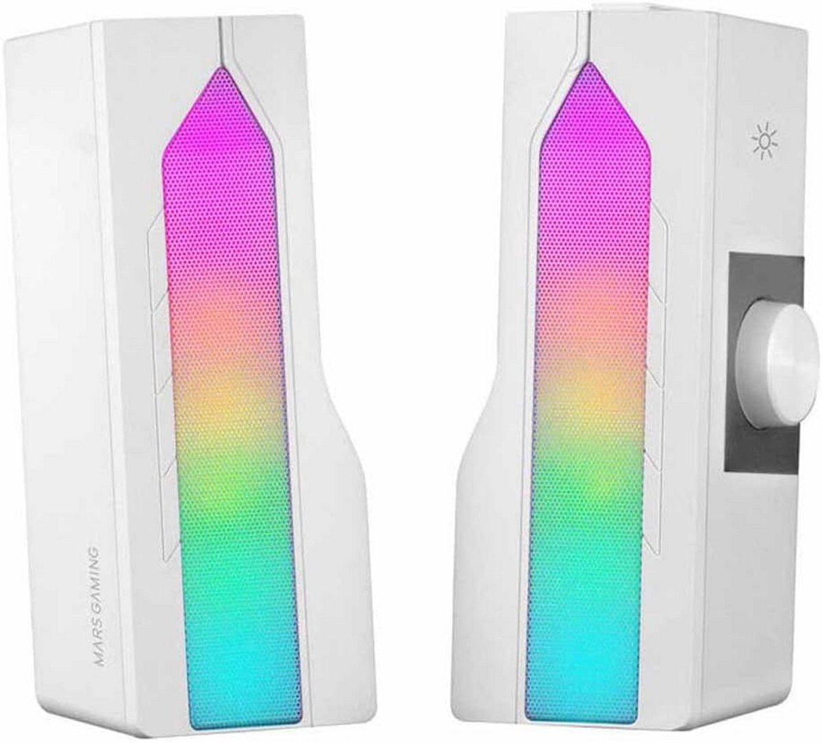 Gaming Soundbar 2.0 met RGB Verlichting en Bluetooth - Gaming - €47,12