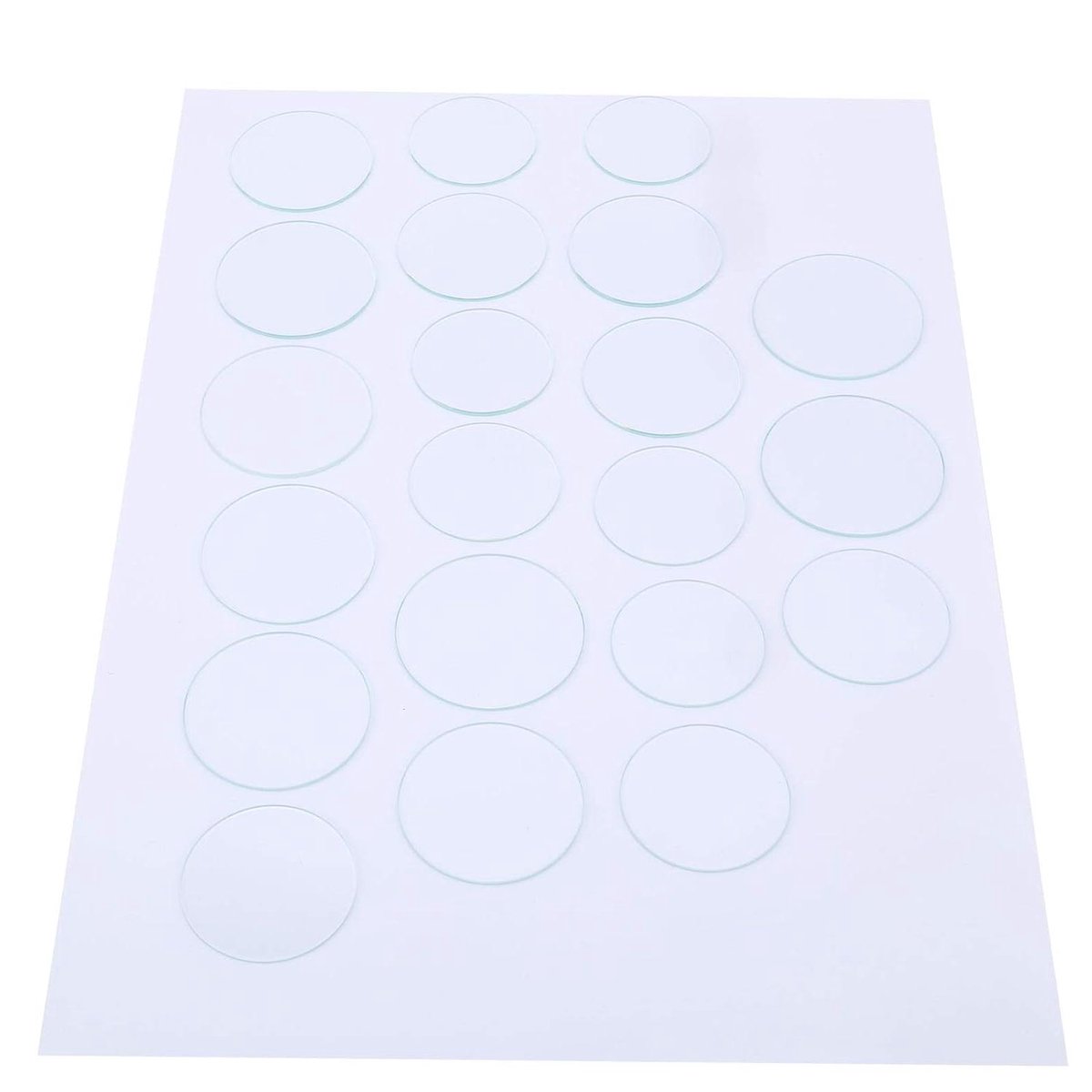 Kristal Vervanging voor Horloge - Mineraalglas Lens 35-45mm - Ronde Horlogeglas Vervanging - Platte Horloge Kristallen - Onderdelen voor Horlogemaker - Reparatie Opties