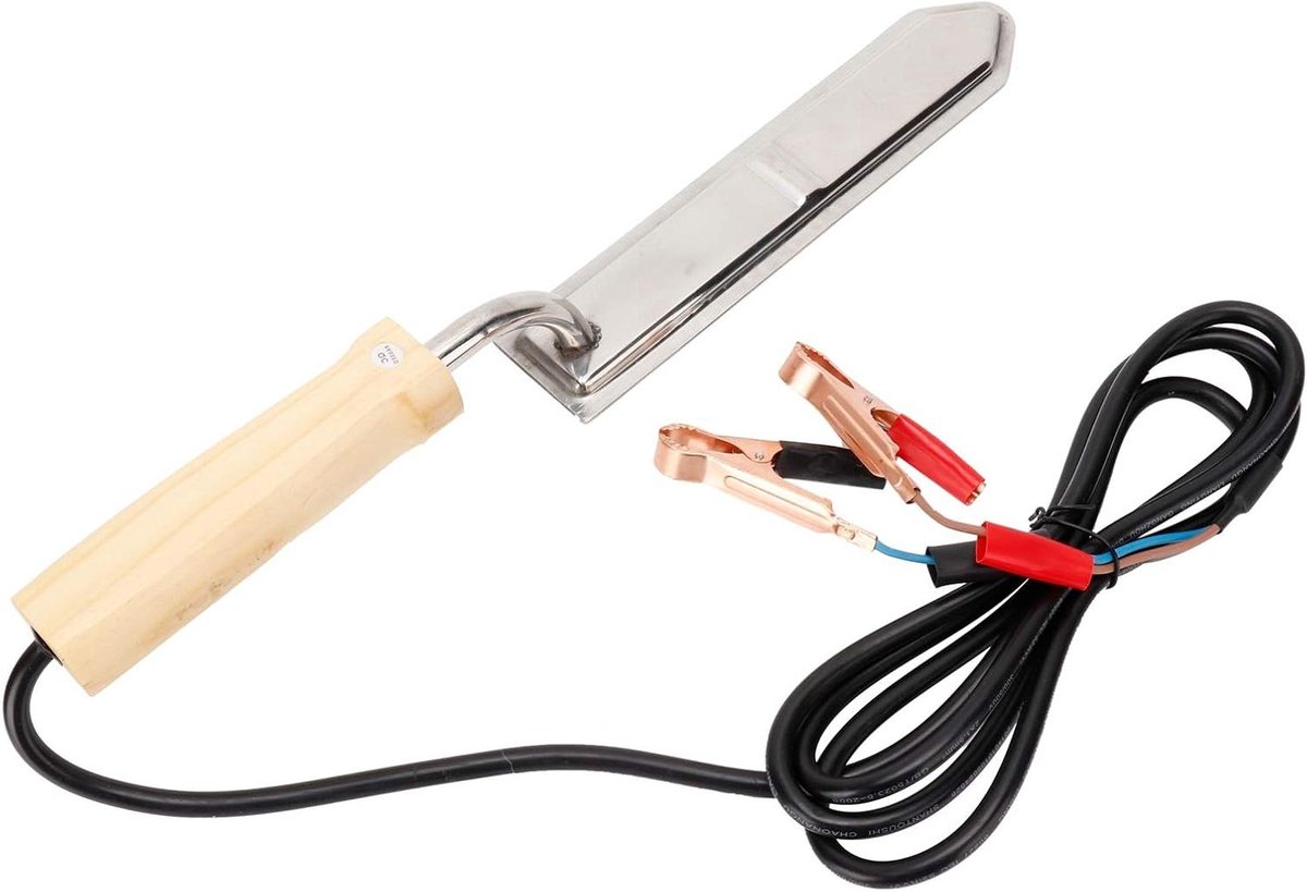 Elektrisch Honing Uncapping Mes Bijen Honingraat Snijder Gereedschap 12V