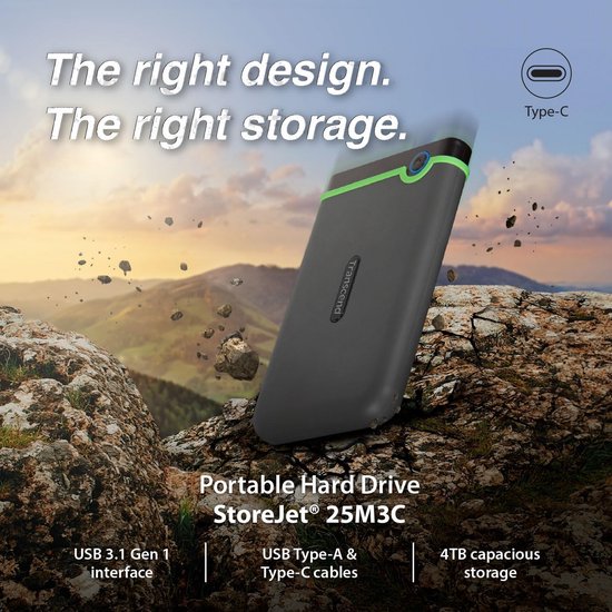 Robuuste Externe Harde Schijf 2TB met USB-C - Supersnelle Dataoverdracht en Schokbestendig — afbeelding 5