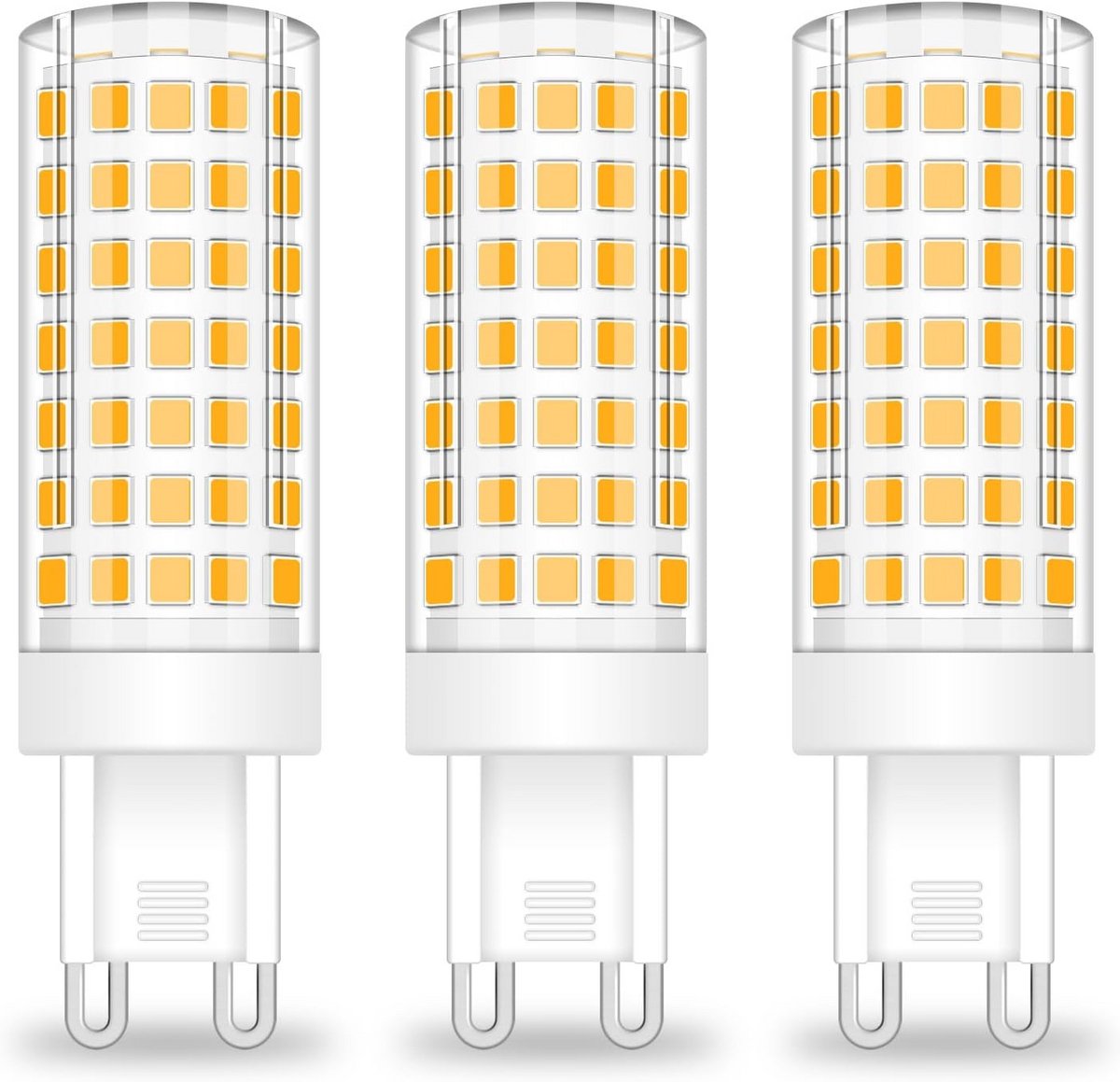 3x G9 LED Lampen Dimbaar 7W Warm Wit 3000K - Hoog Rendement Halogeen Vervanger