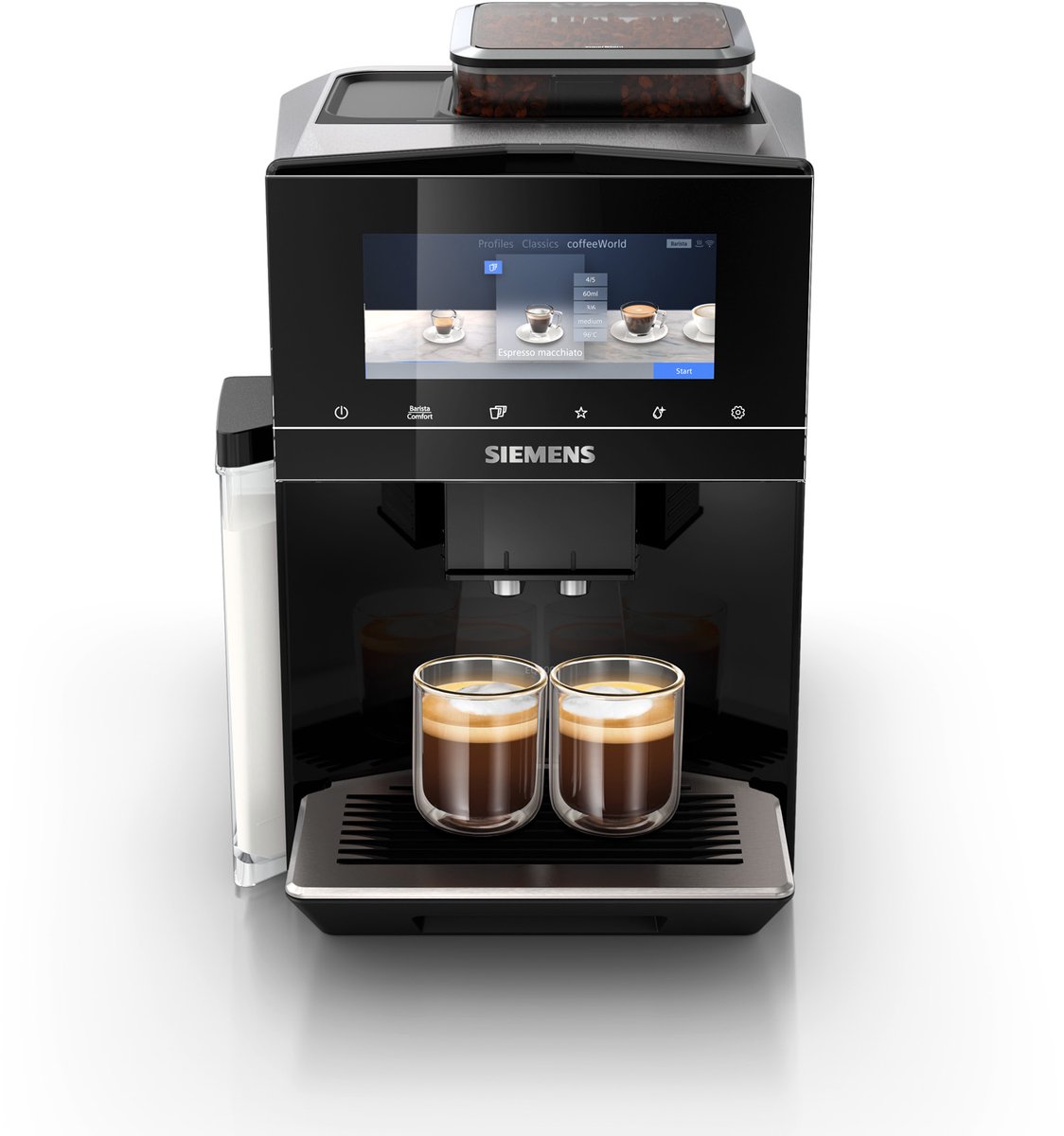 Siemens EQ900 TQ903R09 - Volautomatische espressomachine - Zilver