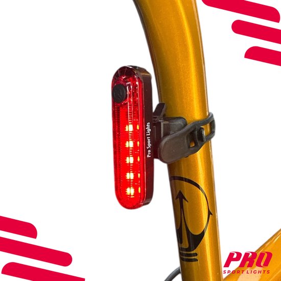 Fietsverlichting Achterlicht Rood 50 Lumen Fietslamp Achterlicht LED Pro Sport Lights — afbeelding 5