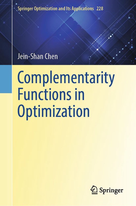 Mathematics and Statistics (R0) - Complementarity Functions  ... - cover