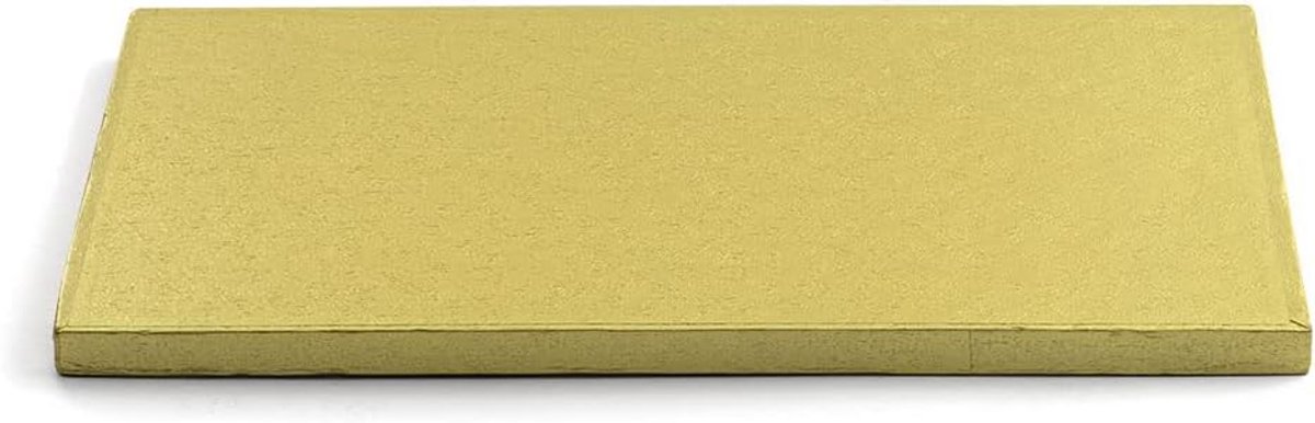 Gouden Rechthoekige Cakeboard Taartonderlegger 40x60x1,2 cm