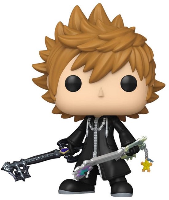 Kingdom Hearts POP! Games Vinyl Figure Roxas w/Keyblades 9 cm