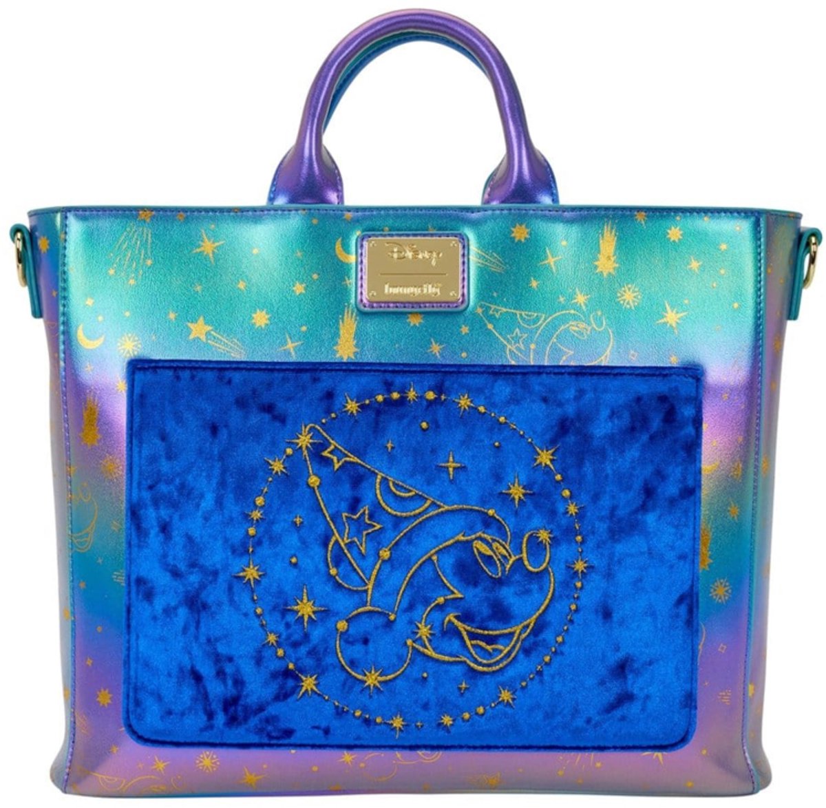 Disney Loungefly Convertible Backpack and Tote Bag Sorcerer Mickey Fantasia