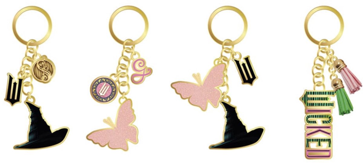Wicked Metal Keychain 5 cm Assortment (12)