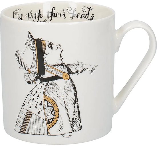 Mug Lifetime Alice au Pays des Merveilles 350 ml Porcelaine 2 Pièces
