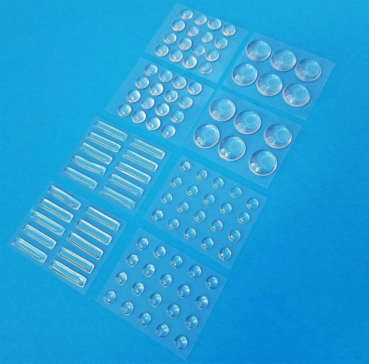104-delige set gelbumpers voor deuren en lades - Geluiddempend en stootvast