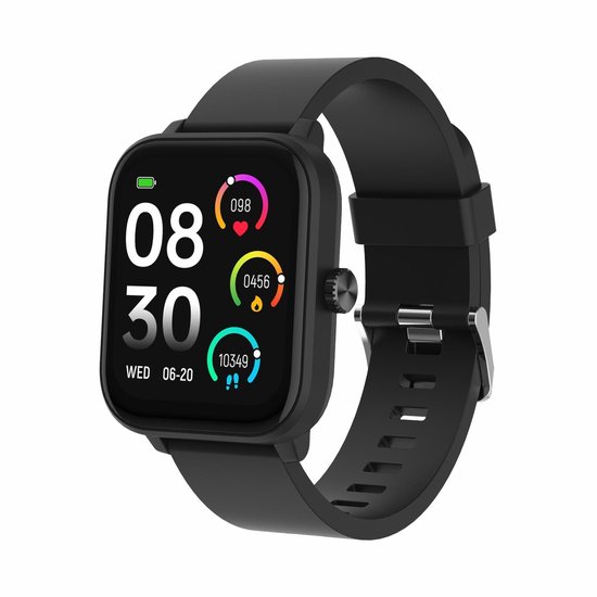 Denver Smartwatch – GPS – Hartslagmeter – 100 sportmodi – Saturatiemeter – Volledig Belfunctie – SWG155 – Zwart