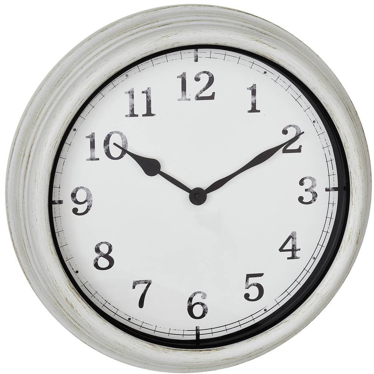 TFA-Dostmann 60.3067.02 wall/table clock Muur Quartz clock Rond Wit