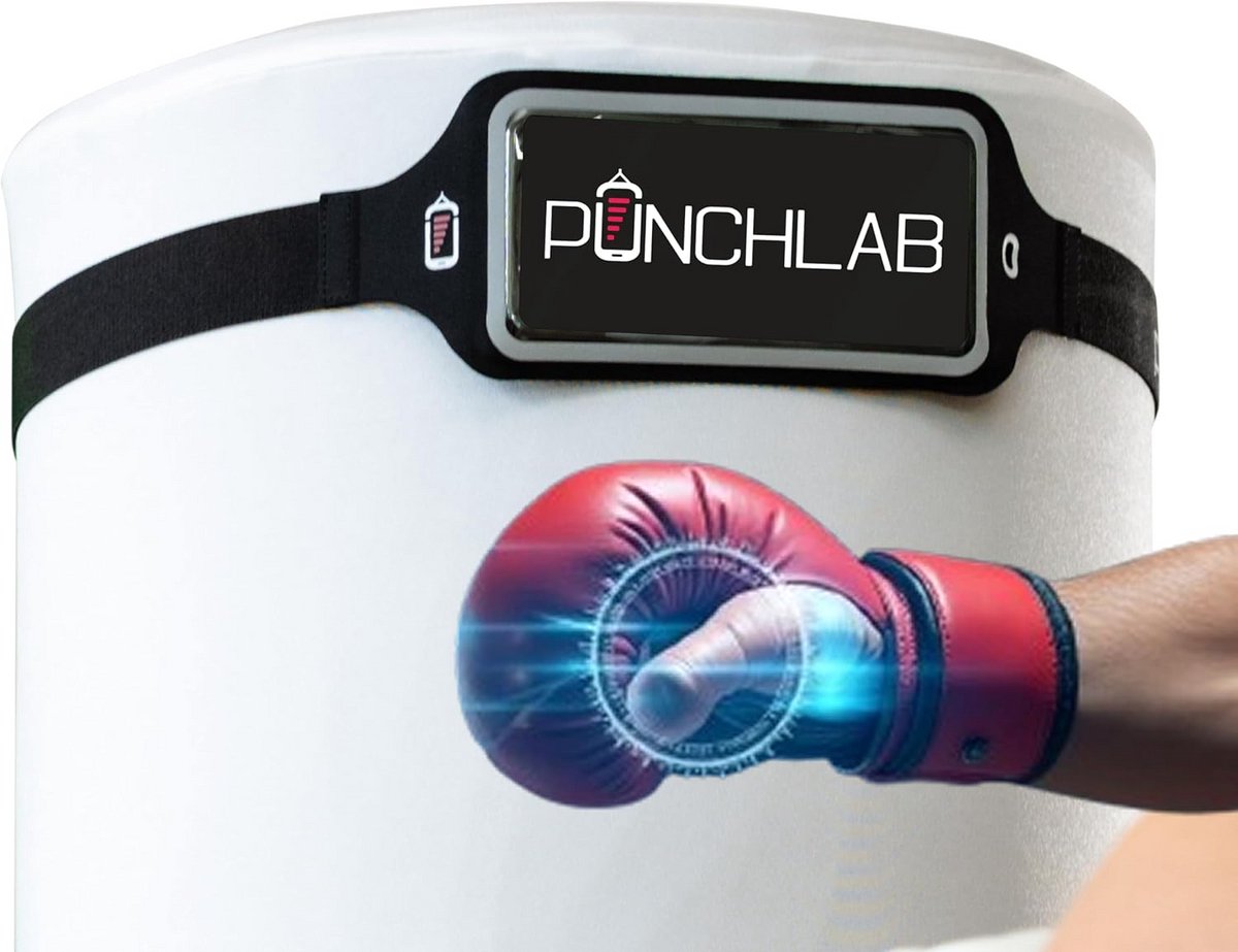 Universele Smartphonehouder voor Bokszak en Training, Elastische Band met Telefoonhoes