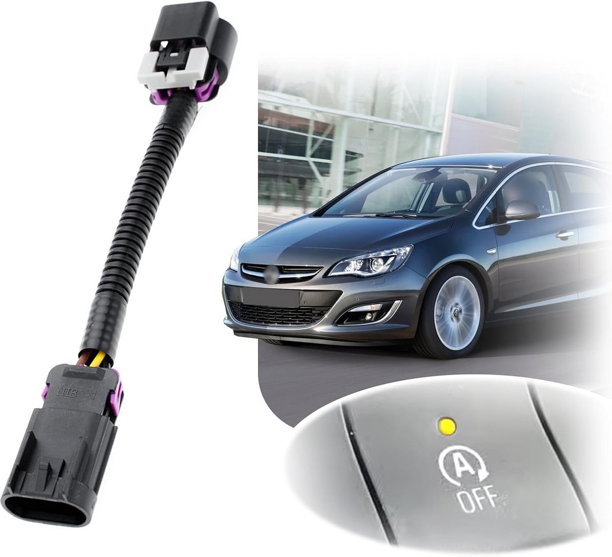 Start-Stop Systeem Uitschakelaar voor Opel Astra J K Zafira C Mokka Insignia B