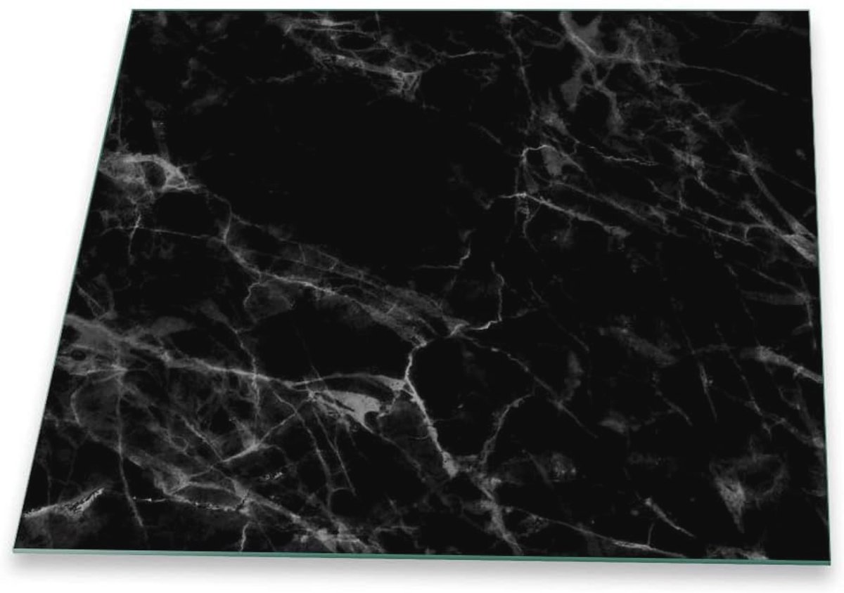 Keramische Kookplaat Afdekplaat 60x52 cm Veiligheidsglas Snijplank en Spatbescherming