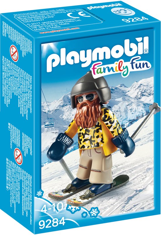 PLAYMOBIL Skiër op snowblades  - 9284