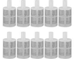 E-Ambar - Aquarium Waterpomp Filter met Slang Netto en Sproeier Zeef - Voor 7mm en 10mm Slang