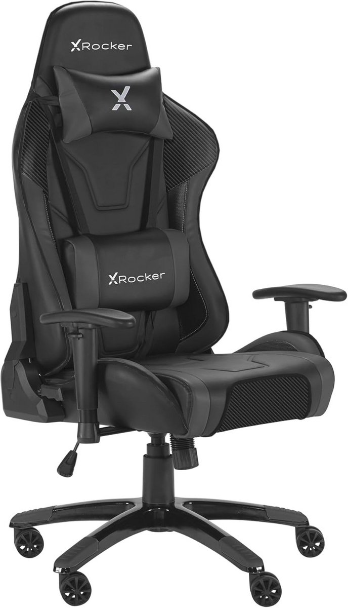 Ergonomische Gamingstoel voor Competitief Spelen - Carbon Zwart