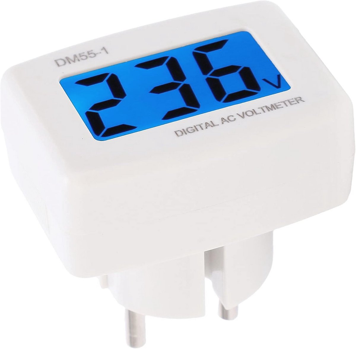 Digitale AC Voltmeter met LCD/LED Display - 80-300V