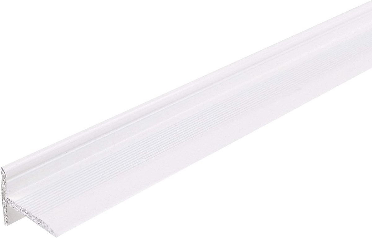 Zelfklevend Basisprofiel voor Wand- en Deursluitingen | Ideaal voor Renovaties | 290 cm, Wit