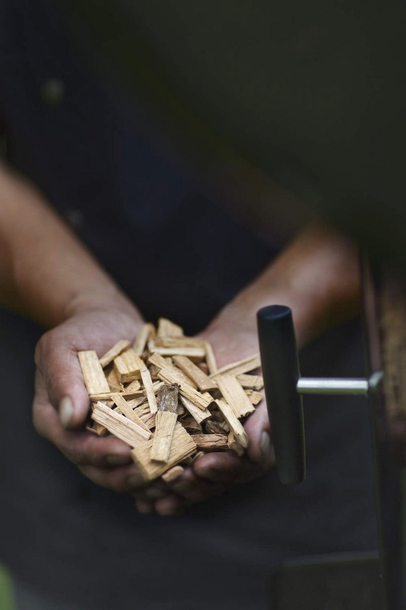 Houten Rookchips Kersen 750 g - Ideaal voor Barbecue en Rookoven