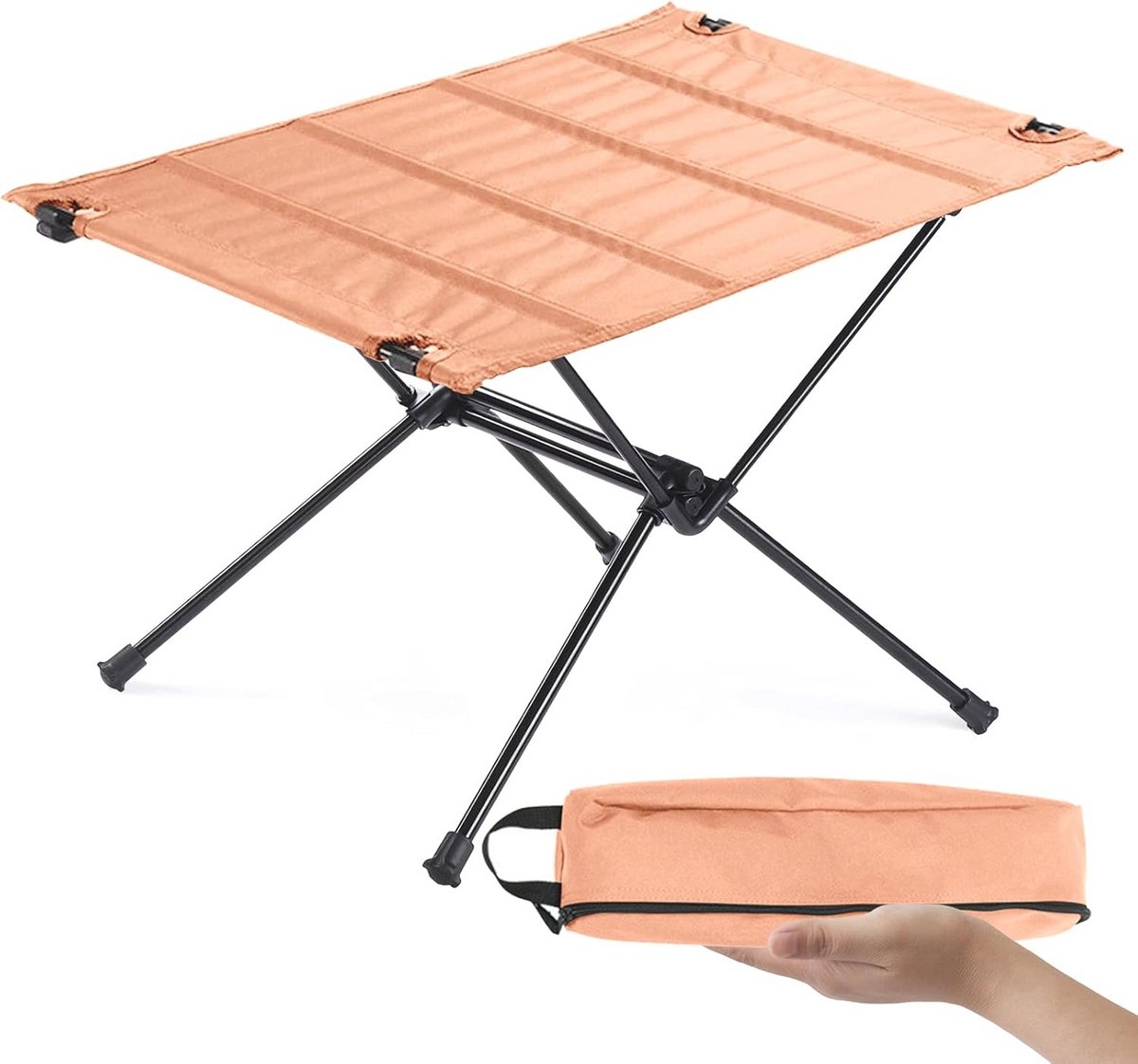 Draagbare Campingtafel - Ultralichte Opvouwbare Tuintafel voor Picknick, Strand en Buitenshuis