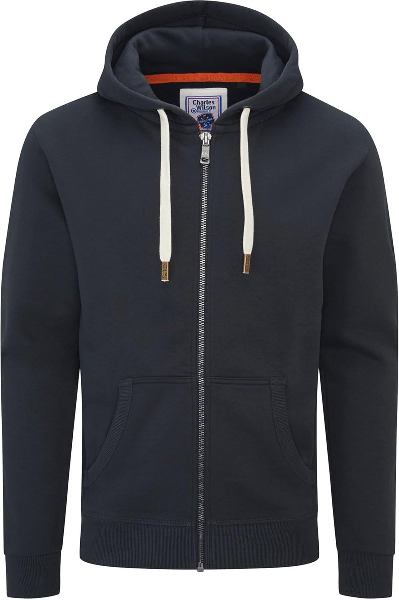 Hoodie met Rits voor Casual Dagen van Katoenmix