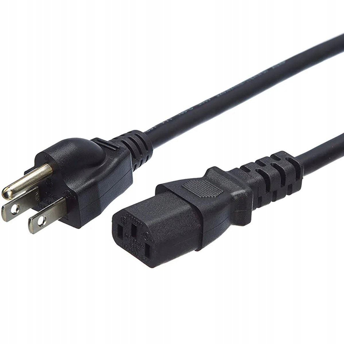 Voedingskabel PC/Monitor VS 3m IEC C13 naar Amerikaans 5-15P