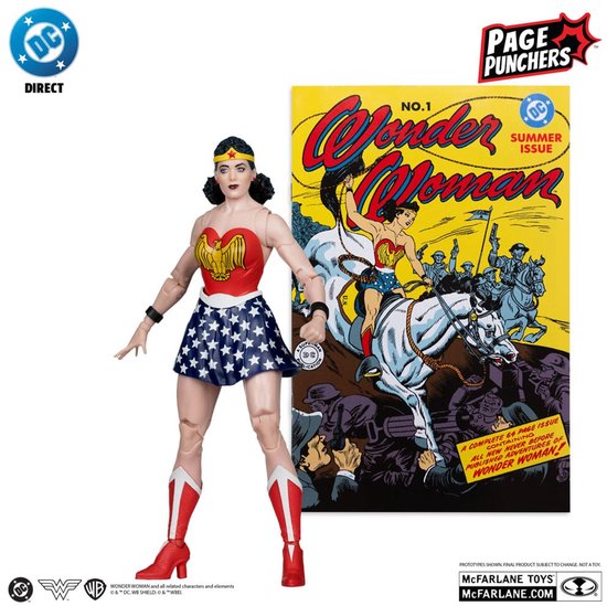 DC Direct Page Punchers Wonder Woman Action Figure 18cm