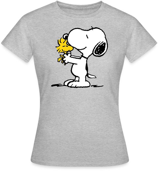 Peanuts Snoopy En Woodstock Vrienden T-Shirt Dames