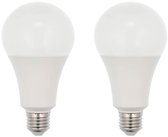 VITO LED Filament Lamp A60 E27 - 16.4W (vervangt 100W) - 1378lm - 4000K - Ø60mm - 170-260V - Energiezuinig - 2 stuks