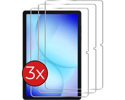 Screenprotector - 3 Stuks - Geschikt voor Samsung Galaxy Tab A11 Plus / A9 Plus - Extra Sterk - Beschermglas - Gehard Glas - Tempered Glass - Screen Protector