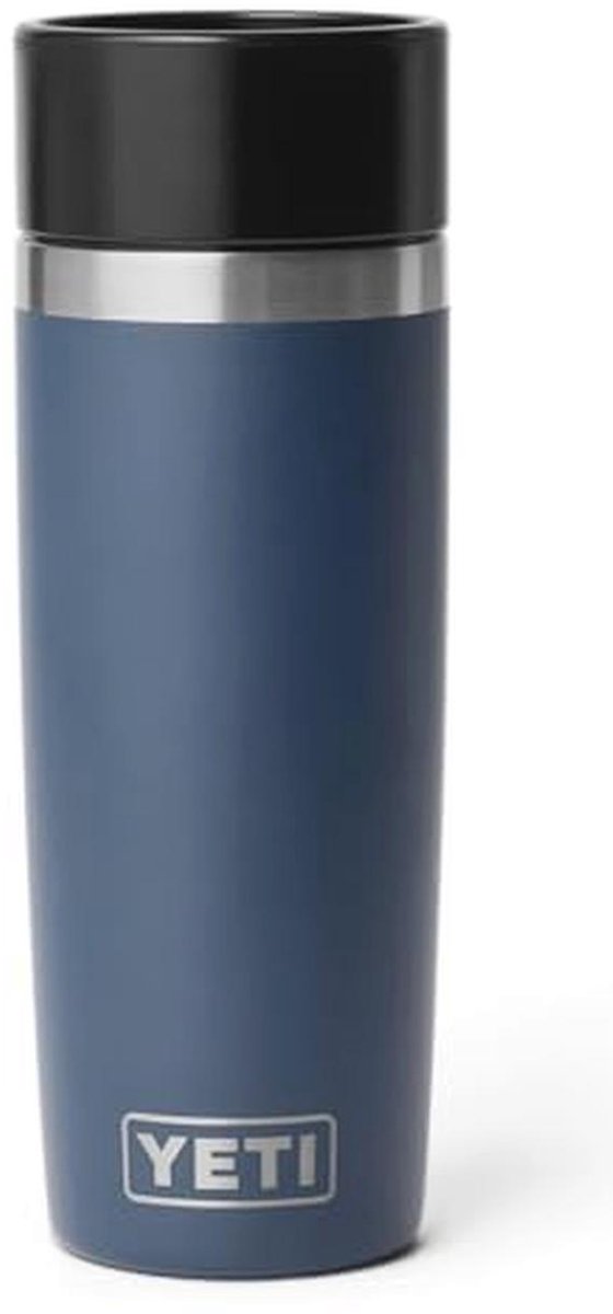 Vacuüm-geïsoleerde Reisfles van Roestvrij Staal met Commuter-sluiting - Marineblauw, 473 ml