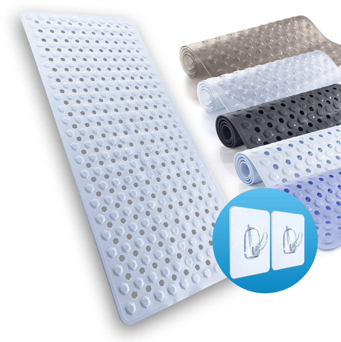 Flipline badmat wit 88x40cm