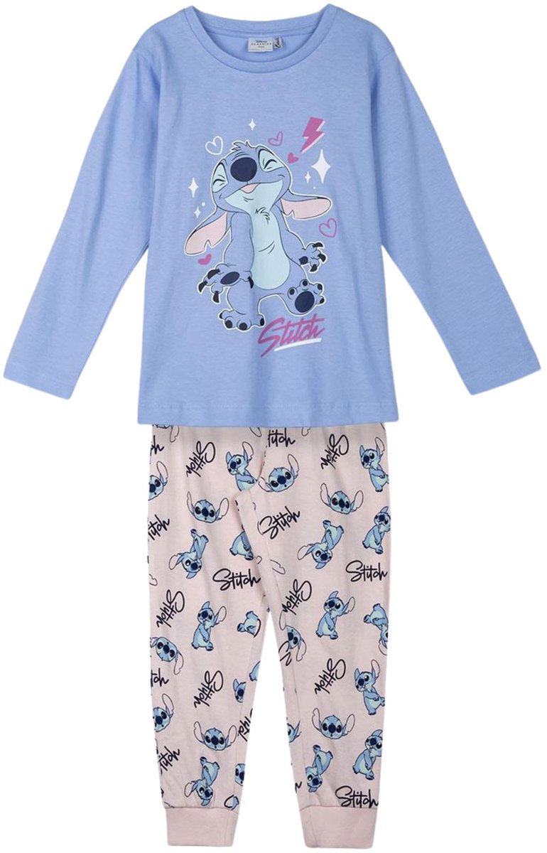 Cerda Group Single Jersey Stitch Pyjama Met Lange Mouwen Blauw 5 Years Meisjes