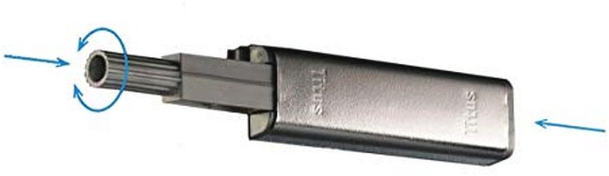 Push to Open Catch voor Concealed Hinges en Lades 50mm
