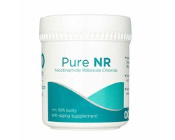 NICOTINAMIDE RIBOSIDE (NR) - NAD+ voorloper - NMN alternatief - 100 gram pure poeder van Hansen +98% zuiverheid incl. maatlepel - Goed voor 200 doseringen van 500mg - Onafhankelijk getest - Gemaakt in Europa