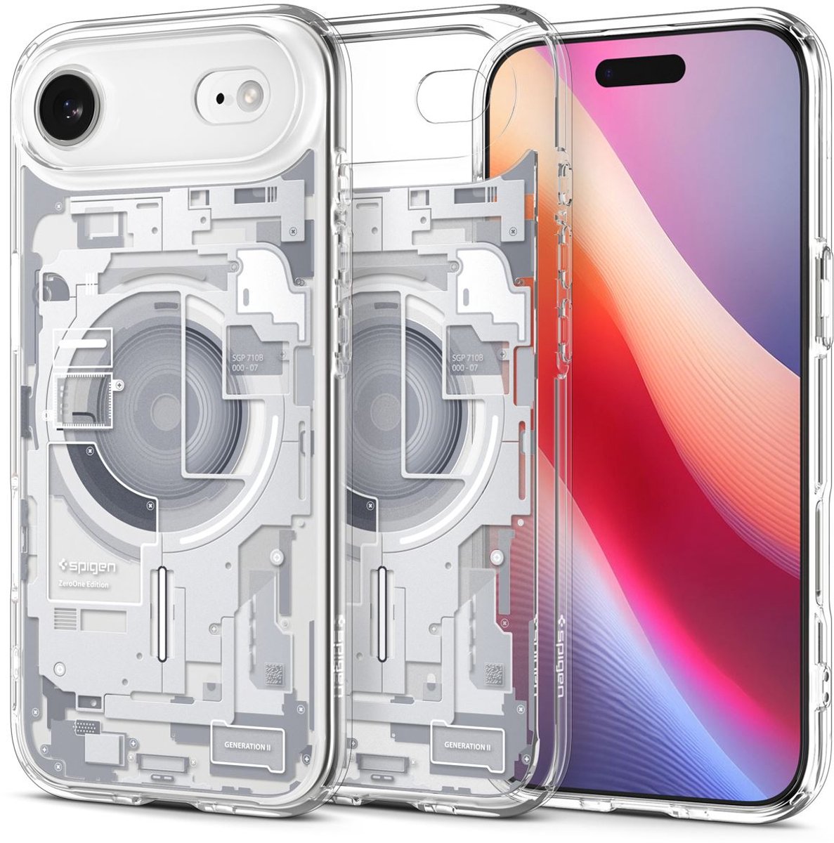 Spigen Ultra Hybrid Magsafe Case Voor Iphone 17 Air Zero One Bescherming