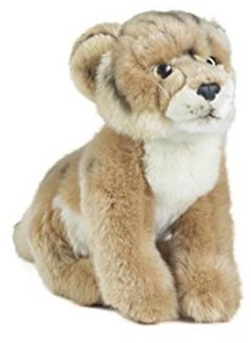 Knuffeldier Kleine Leeuwenjongen - 25 cm Realistisch en Gedetailleerd